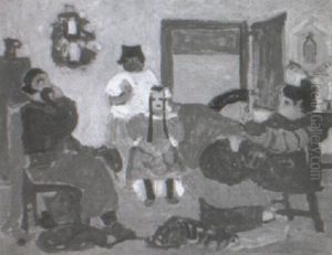 La Primicia by Pedro Figari