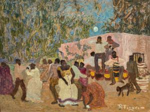 Anochecer by Pedro Figari