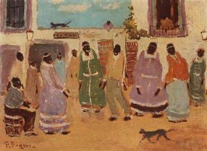 Negros Y Mulatos by Pedro Figari