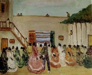 Candombo by Pedro Figari