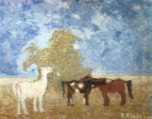 Mancarrones by Pedro Figari