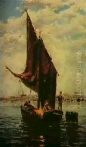 Pescadores by Pedro Figari