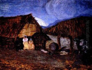 Domingo En El Rancho by Pedro Figari
