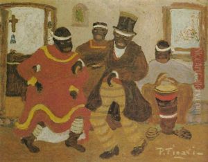 Nostalgias Africanas (candombe) by Pedro Figari
