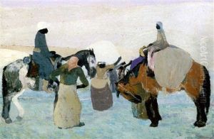 La Naticia by Pedro Figari