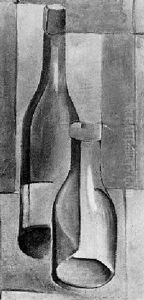 Still Life With Two Bottles by Albert Fiks