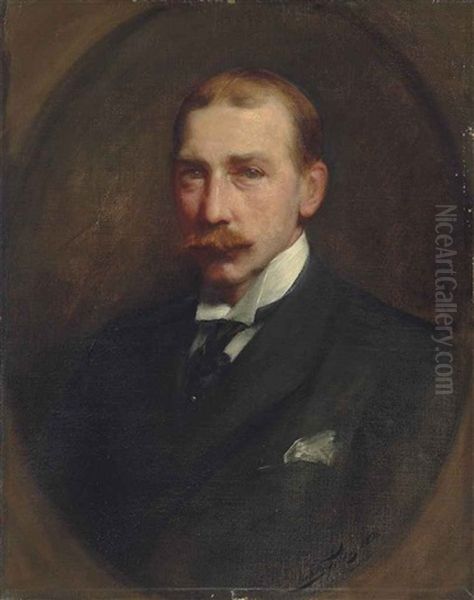 Portrait Of (william) Lockett Agnew (1858-1918), Half-length - view 1