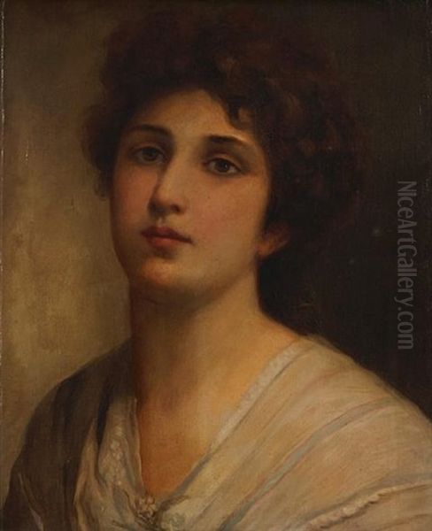 A Portrait Of A Girl, Shoulder-length - view 1