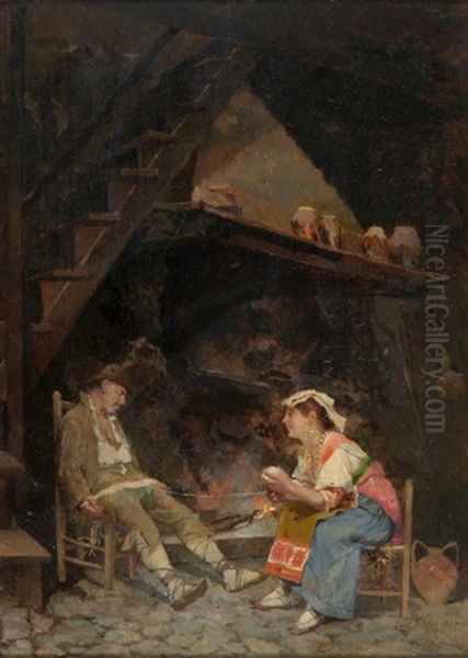An Interior In Venice - view 1
