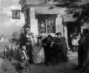 Der Landarzt by Sir Samuel Luke Fildes