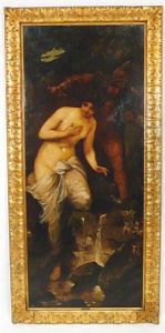 Nymphe A La Source by A. Filger