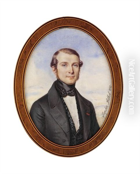 A Young Gentleman In Grey Coat - view 1