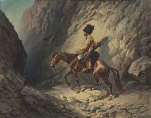 Caucasian Rider by Konstantin Nikolaevich Filippov