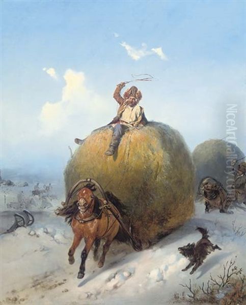 Haywagons On The Move - view 1