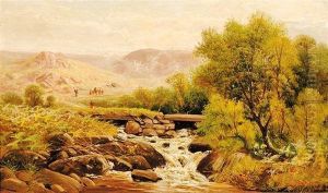 The Old Road To Dolwydellan, North Wales by John Gunson Atkinson