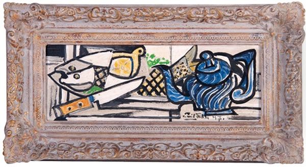 Still Life With Fish And Lemon - view 1