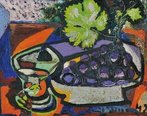 Still Life With Grapes