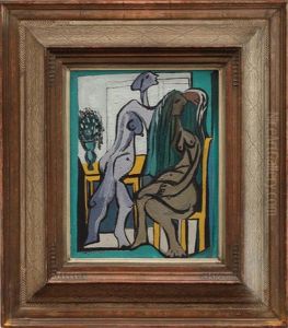 Two Women At A Table