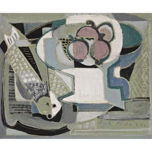 Still Life With Fruit And Fish (zatii S Ovocem A Rybou)