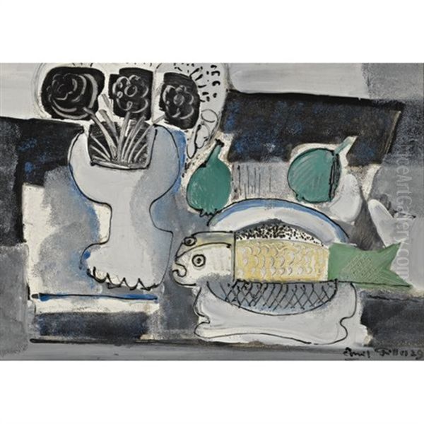 Still Life With Fish (zatii S Rybou) - view 1