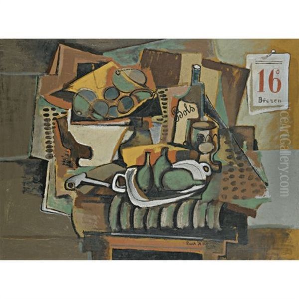 Still Life With Calendar (zatii S Kalendarem) - view 1