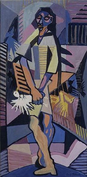 Personnage Et Oiseaux - view 1