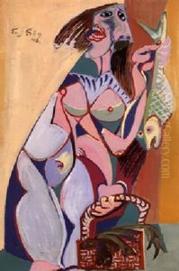 Woman With A Fish Woman With A Fish
