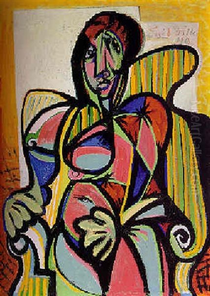 Femme Au Fauteuil - view 1