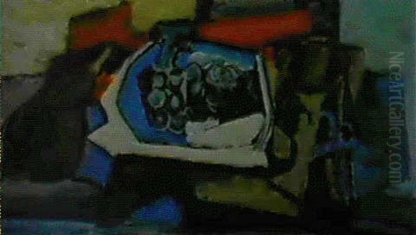 Stilleben Mit Obst Und Wasserglas - view 1