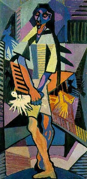 Homme Et Oiseaux - view 1