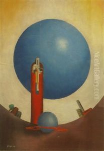 Paesaggio Futurista by Fillia