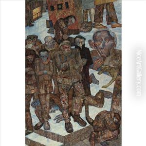 Poor People (collab. W/alisa Poret) by Pavel Nikolaevitch Filonov