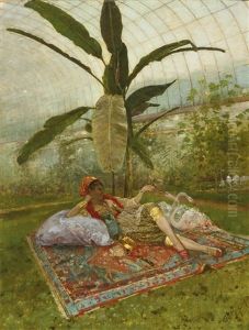 Dans La Serre (indolence) by Giovanni Battista Filosa
