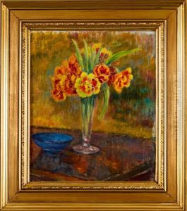 Flowers In Vase by Alfred William (Willy) Finch