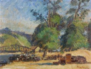 View From Rouen by Alfred William (Willy) Finch