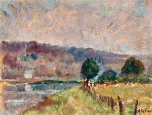 Landscape by Alfred William (Willy) Finch