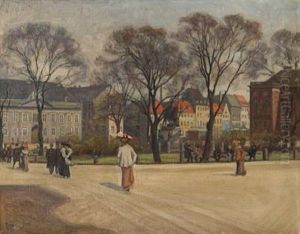 View From Kongens Nytorv, Copenhagen by Ludvig Find