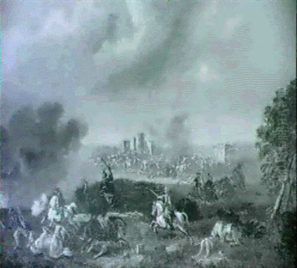 Ein Reitergefecht Zwischen Kaiserlichen Und Turken - view 1