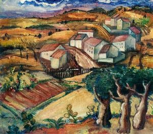 Andalusisches Dorf by Michel Fingesten