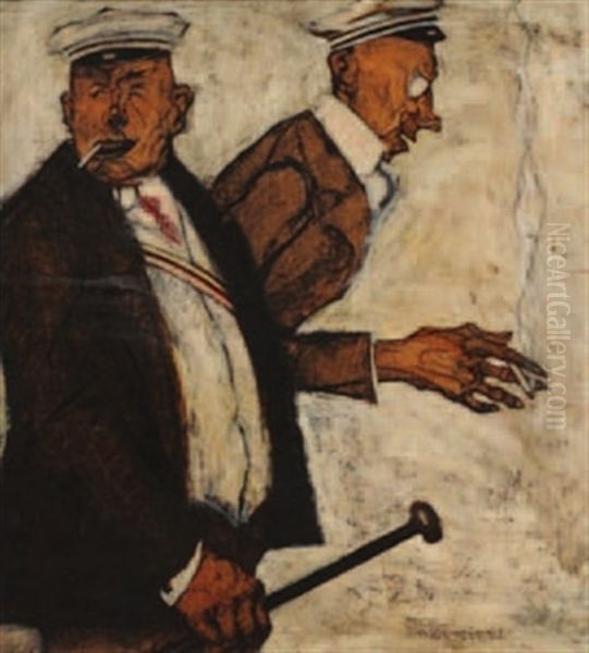 Two Naval Gentlemen - view 1