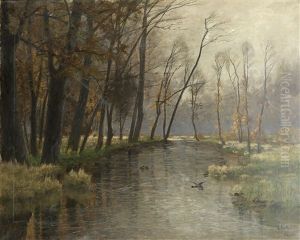 Aulandschaft by August Fink