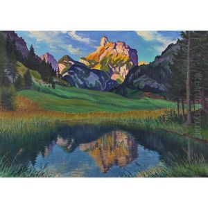 Stille Der Morgenfruhe by Waldemar Theophil Fink