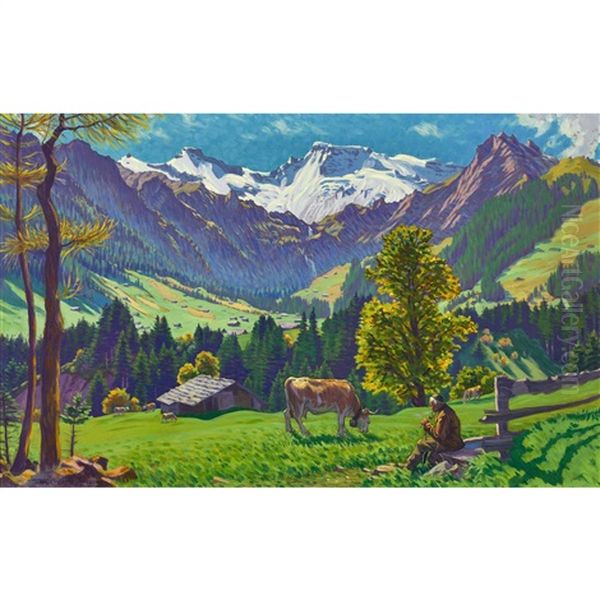 Herbstmorgen In Adelboden - view 1