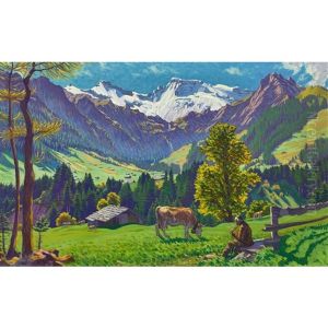 Herbstmorgen In Adelboden