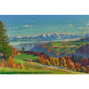 Im Herbst Auf Dem Gurten by Waldemar Theophil Fink