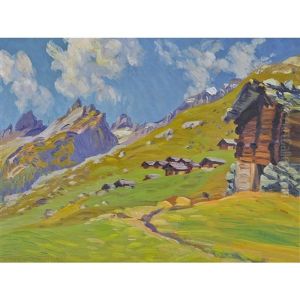Spatsommertag Auf Hokenalp (im Lotschenthal)
