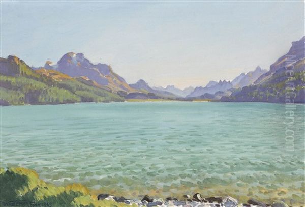 Spatnachmittag Am Silvaplanasee - view 1