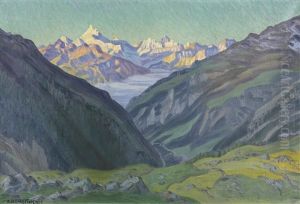 Erste Morgenrote by Waldemar Theophil Fink