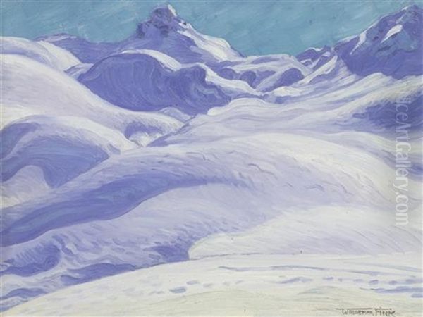Winterlandschaft Bei Adelboden - view 1