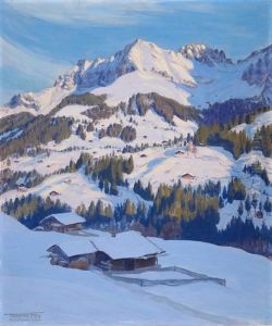 Die Bonderspitze Im Winter